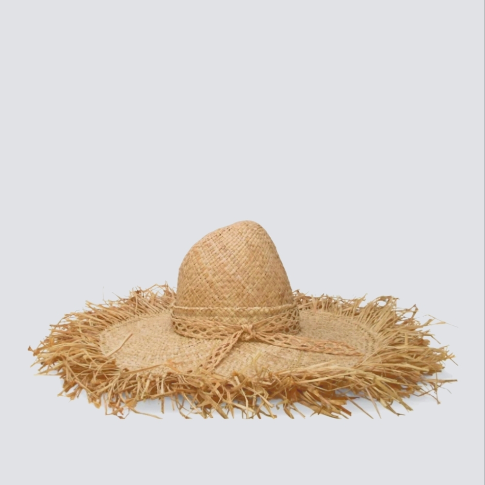 Gigi Burris Ete Straw Hat in Natural MSRP $440